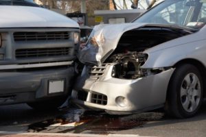 frontal collision
