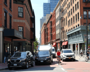 South of Washington (SoWa) neighborhood of Boston.